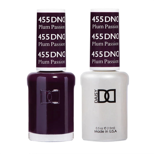 #455 - Esmalte en gel DND UV/LED Soak Off - Plum Passion
