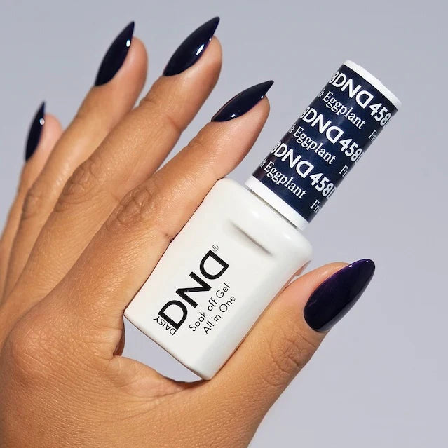 #458 - Esmalte en gel DND UV/LED Soak Off - Berenjena fresca