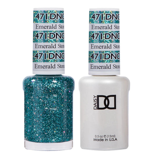 #471 - Esmalte en gel DND UV/LED Soak Off - Piedra esmeralda
