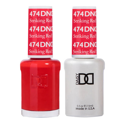 #474 - Esmalte en gel DND UV/LED Soak Off - Rojo llamativo