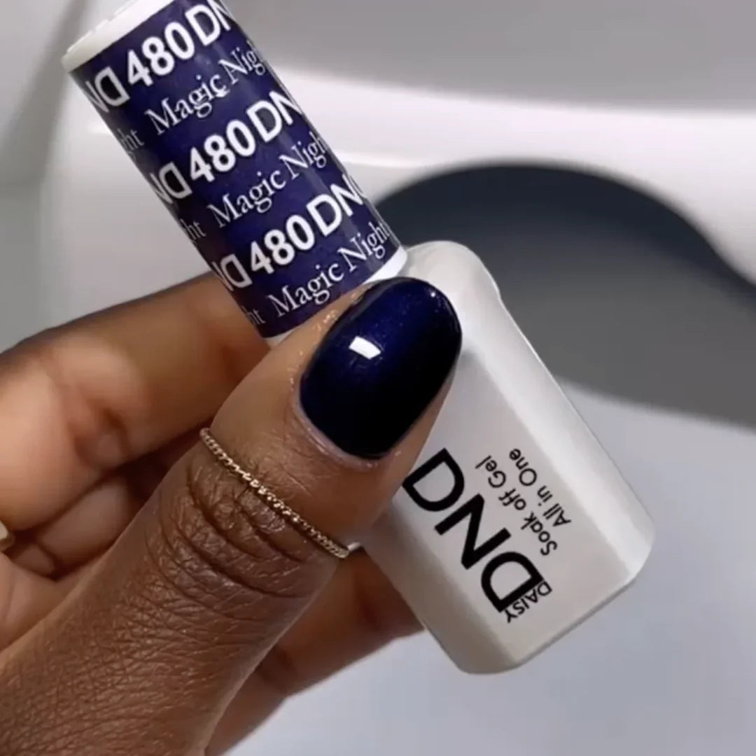 #480 - Esmalte en gel DND UV/LED Soak Off - Noche mágica
