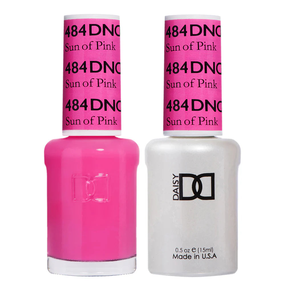 #484 - DND Daisy Gel UV/LED Soak Off - Sun of Pink