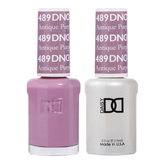 #489 - Esmalte en gel DND UV/LED Soak Off - Morado antiguo