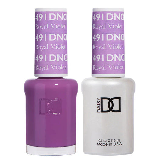 #491 - Esmalte en gel DND UV/LED Soak Off - Violeta real