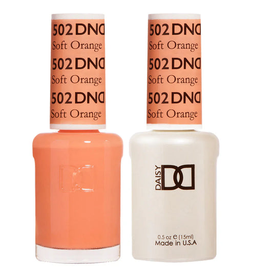 #502 - Esmalte en gel DND UV/LED Soak Off - Naranja suave