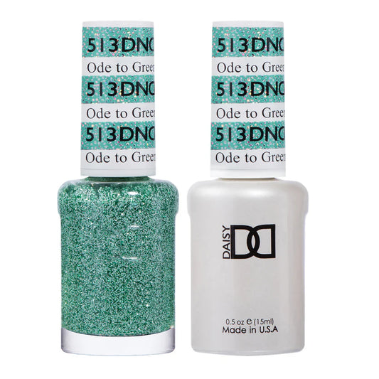 #513 - Esmalte en gel DND UV/LED Soak Off - Oda al verde