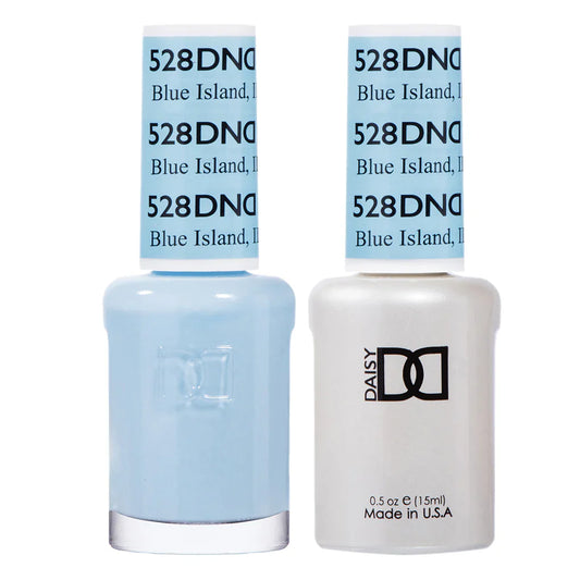#528 - Esmalte en gel DND UV/LED Soak Off - Isla Azul
