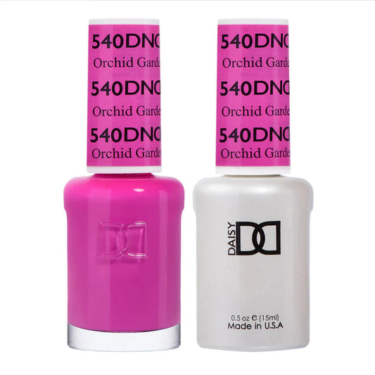 #540 - Esmalte en gel DND UV/LED Soak Off - Jardín de orquídeas