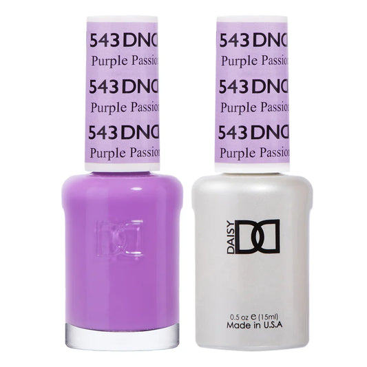 #543 - Esmalte en gel DND UV/LED Soak Off - Pasión púrpura