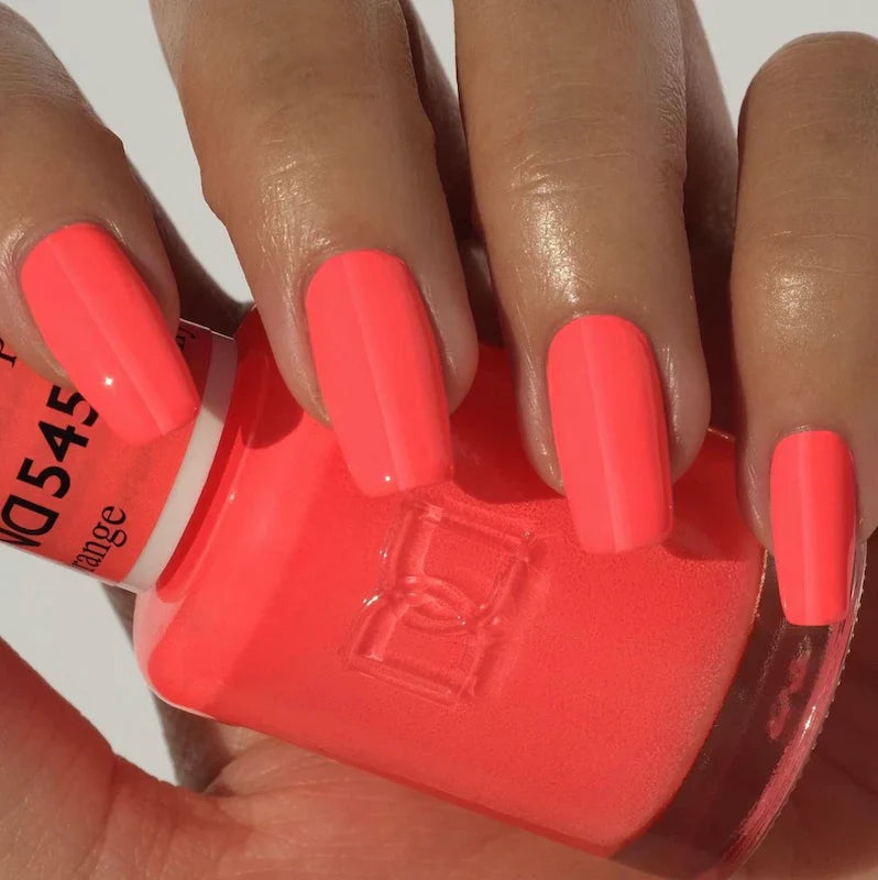 #545 - Esmalte en gel DND UV/LED Soak Off - Naranja melocotón