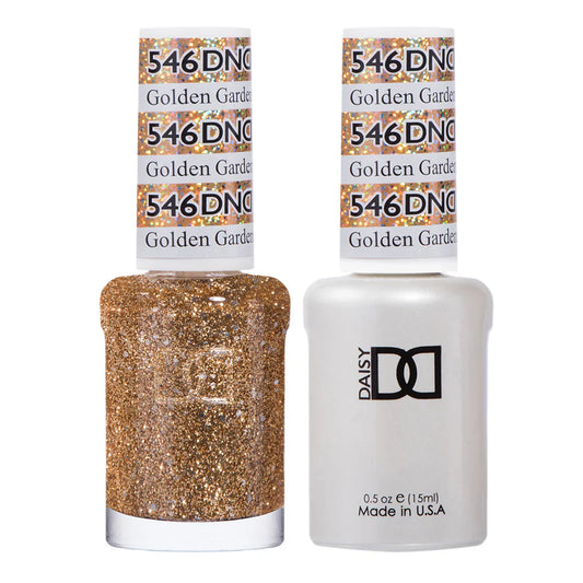 #546 - Esmalte en gel DND UV/LED Soak Off - Golden Gardens