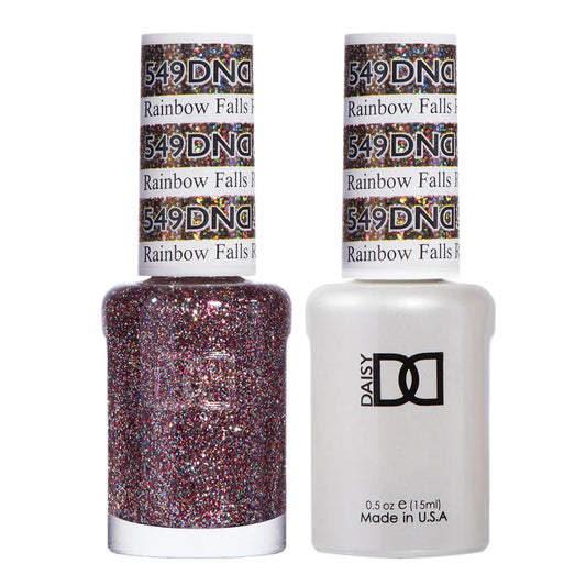 #549 - Esmalte en gel DND UV/LED Soak Off - Rainbow Falls