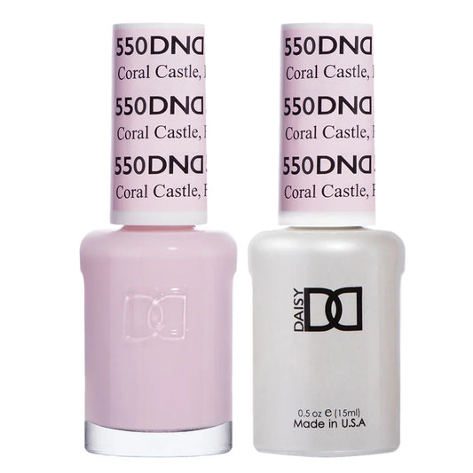 #550 - Esmalte en gel DND UV/LED Soak Off - Coral Castle