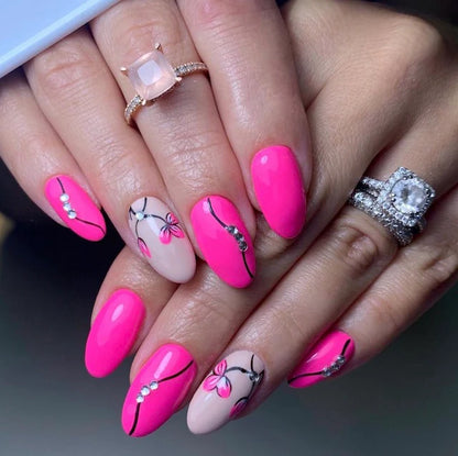 #558 - Esmalte en gel DND UV/LED Soak Off - Flor de cerezo