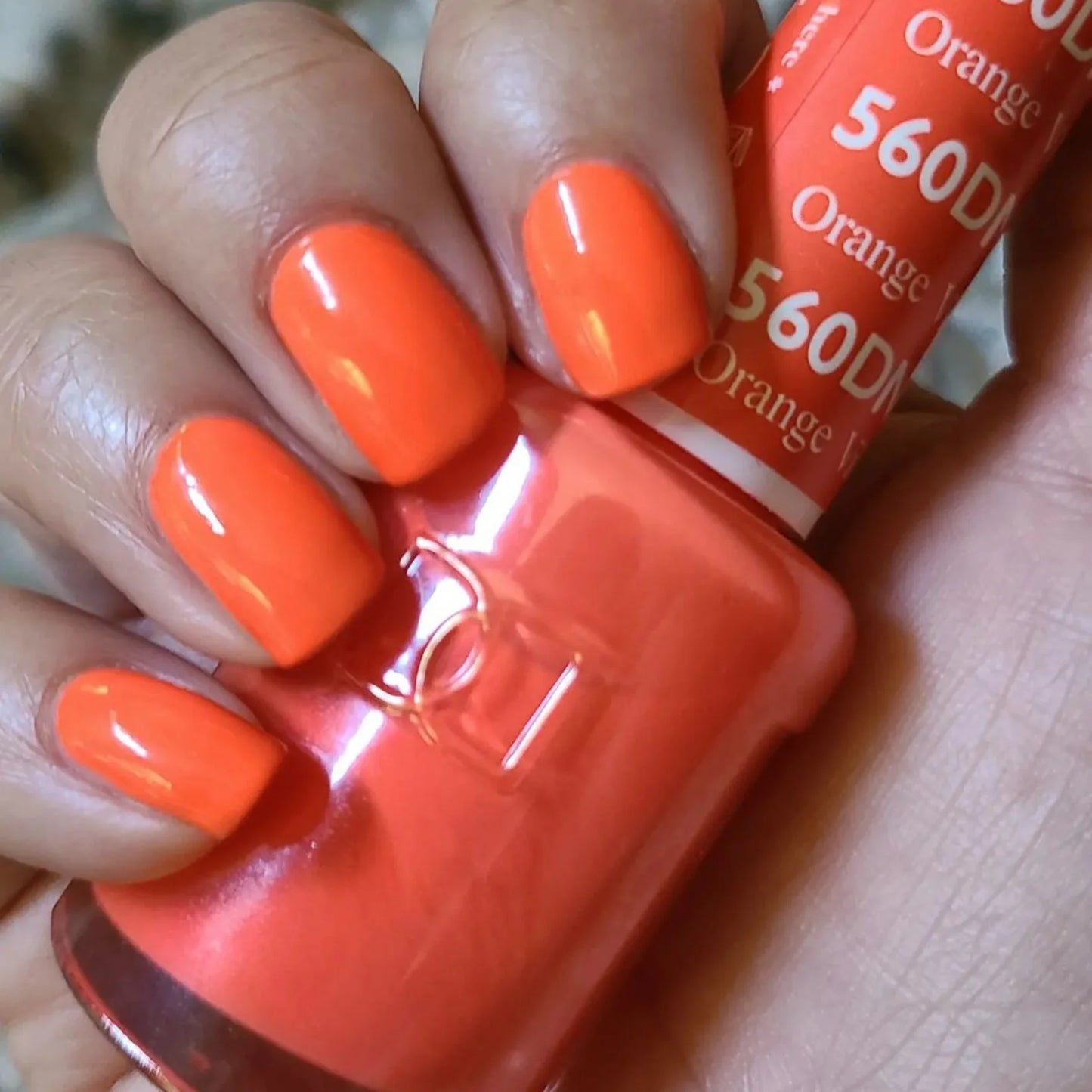 #560 - Esmalte en gel DND UV/LED Soak Off - Orange Ville