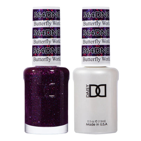 #564 - Esmalte de gel UV/LED DND Soak Off - Butterfly World