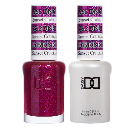 #565 - Esmalte en gel DND UV/LED Soak Off - Cráter del Atardecer