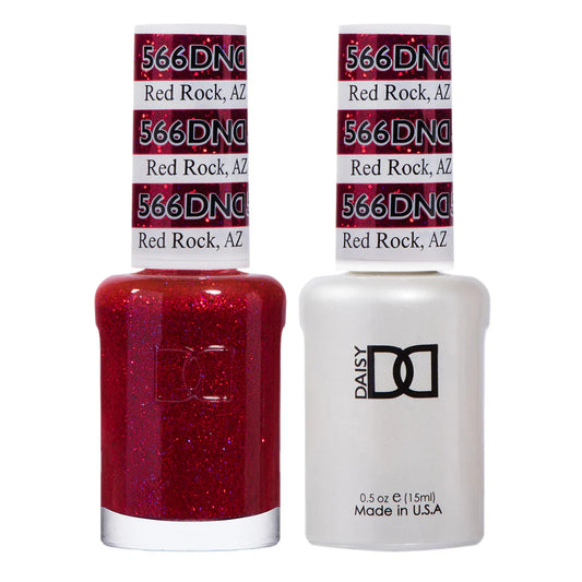 #566 - Esmalte en gel DND UV/LED Soak Off - Red Rock