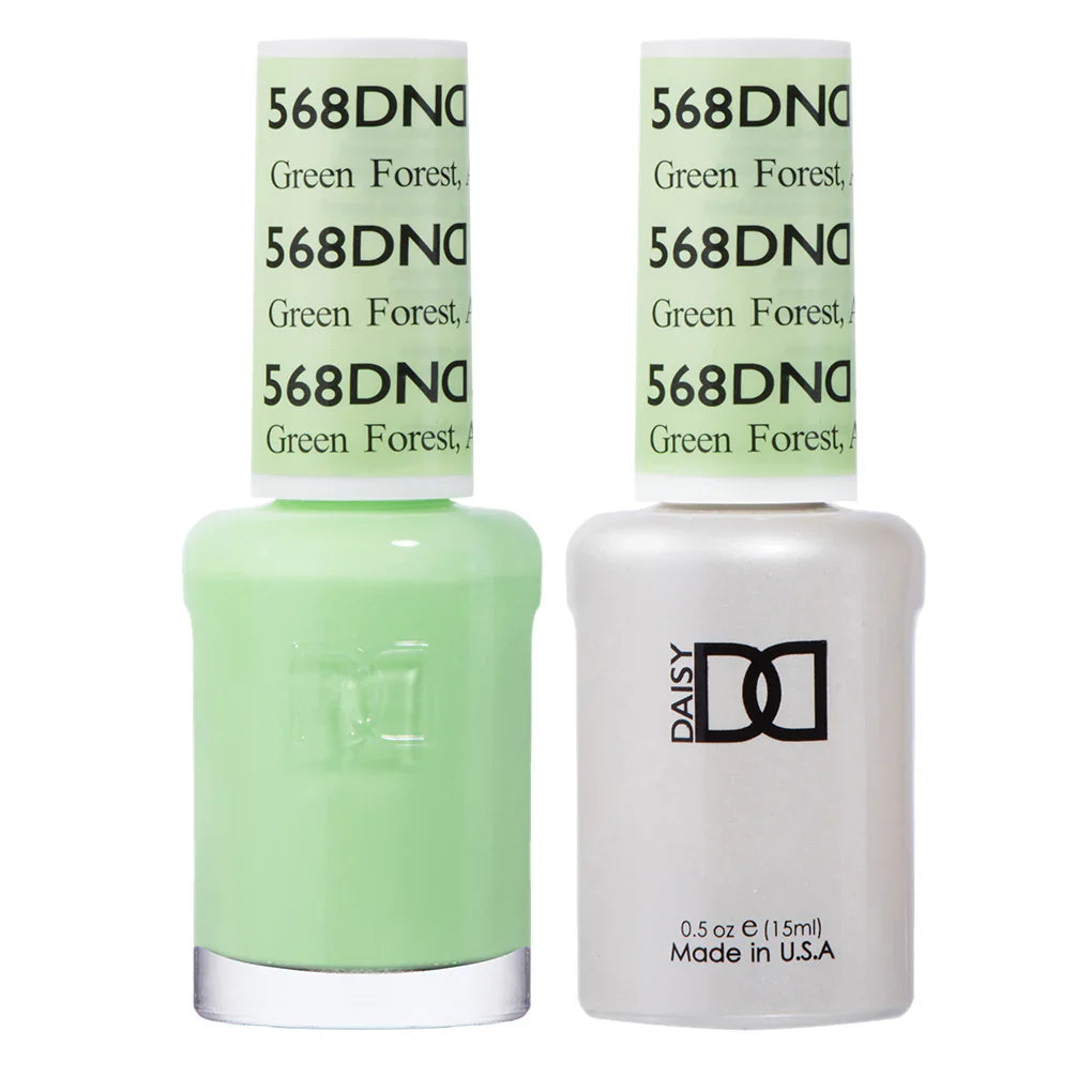 #568 - Esmalte en gel DND UV/LED Soak Off - Bosque verde