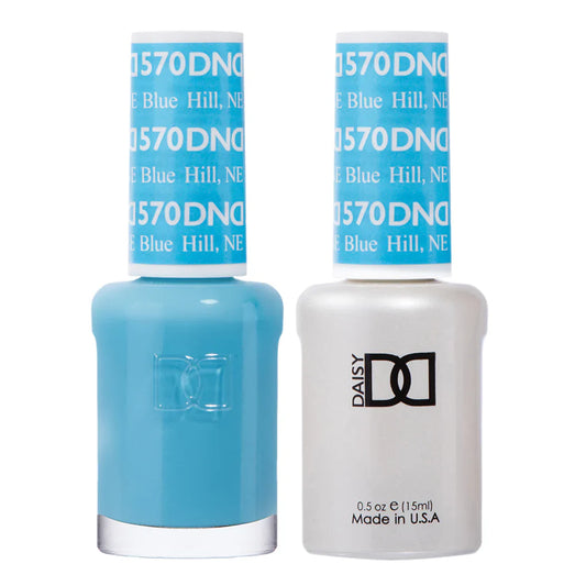 #570 - Esmalte en gel DND UV/LED Soak Off - Blue Hill