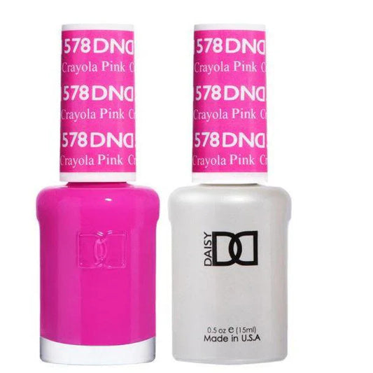 #578 - Esmalte en gel DND UV/LED Soak Off - Rosa Crayola