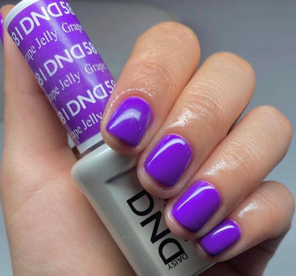 #581 - Esmalte en gel DND UV/LED Soak Off - Gelatina de uva