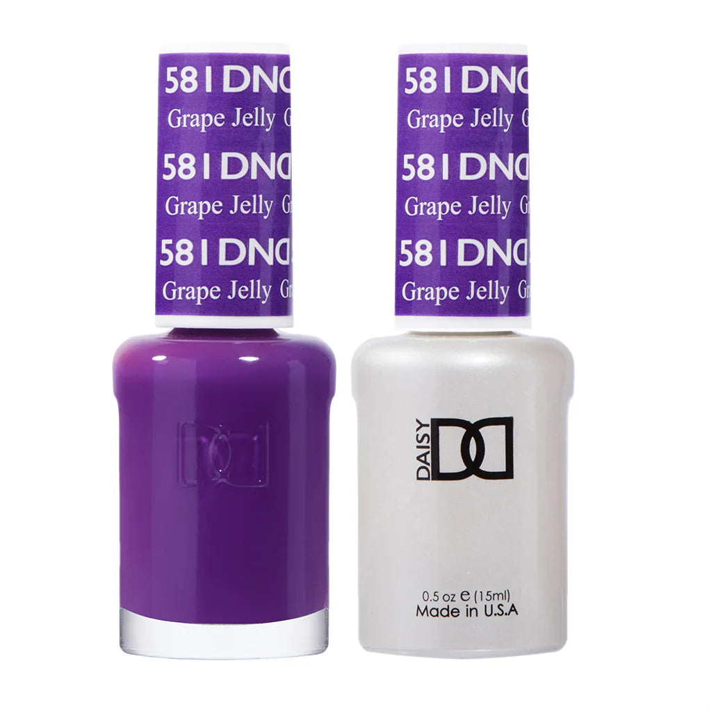 #581 - Esmalte en gel DND UV/LED Soak Off - Gelatina de uva