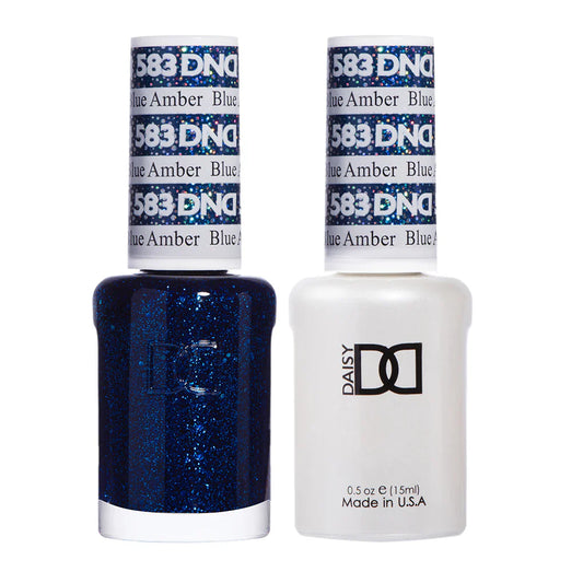 #583 - Esmalte en gel DND UV/LED Soak Off - Ámbar azul