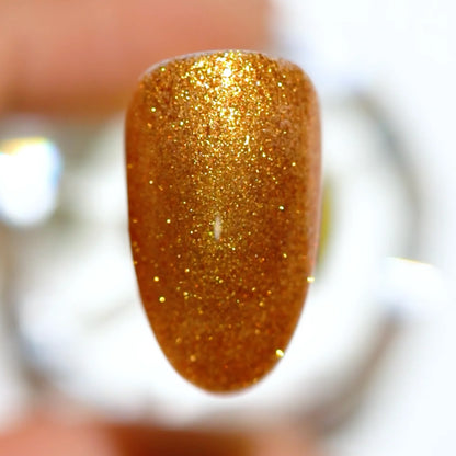#584 - Esmalte en gel DND UV/LED Soak Off - 24 quilates