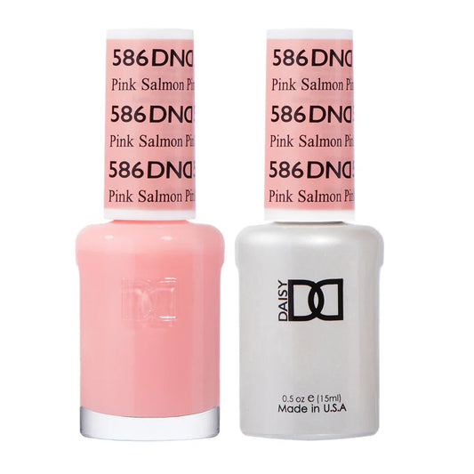 #586 - Esmalte en gel DND UV/LED Soak Off - Salmón rosado