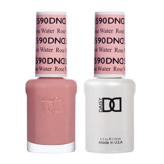 #590 - Esmalte en gel DND UV/LED Soak Off - Agua de rosas