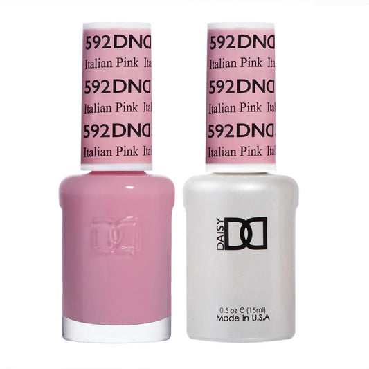 #592 - Esmalte en gel DND UV/LED Soak Off - Rosa italiano