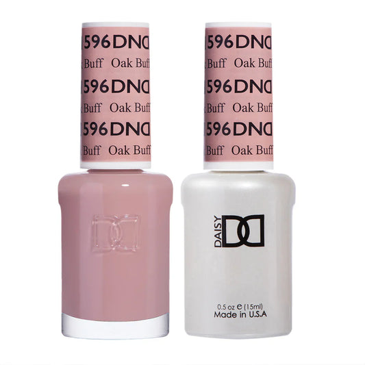 #596 - Esmalte en gel DND UV/LED Soak Off - Oak Buff