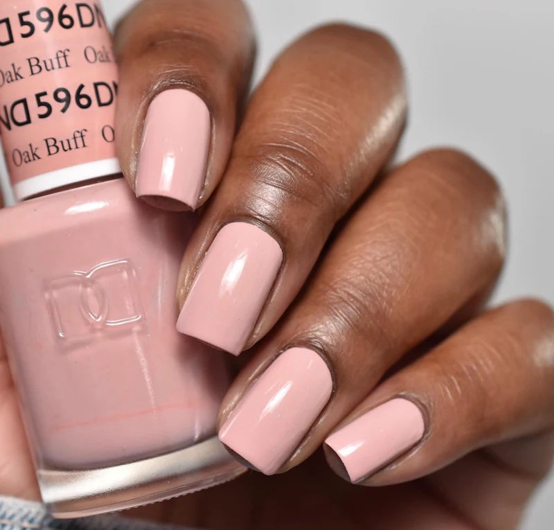 #596 - Esmalte en gel DND UV/LED Soak Off - Oak Buff