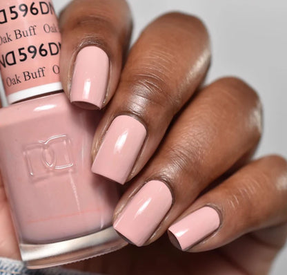 #596 - Esmalte en gel DND UV/LED Soak Off - Oak Buff