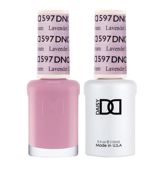 #597 - Esmalte en gel DND UV/LED Soak Off - Sueño lavanda