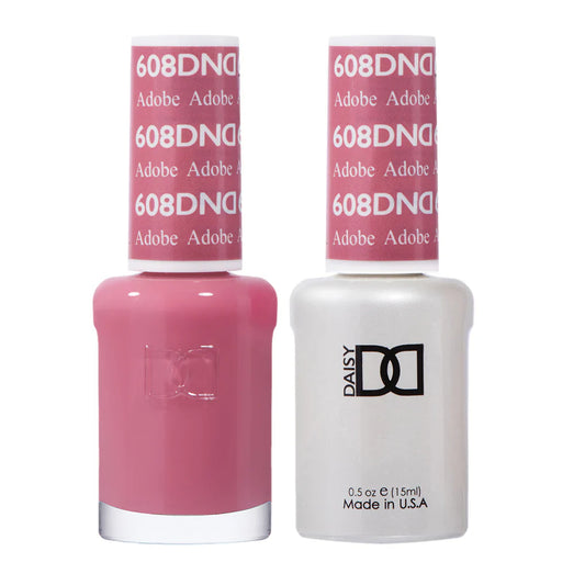 #608 - Esmalte en gel DND UV/LED Soak Off - Adobe