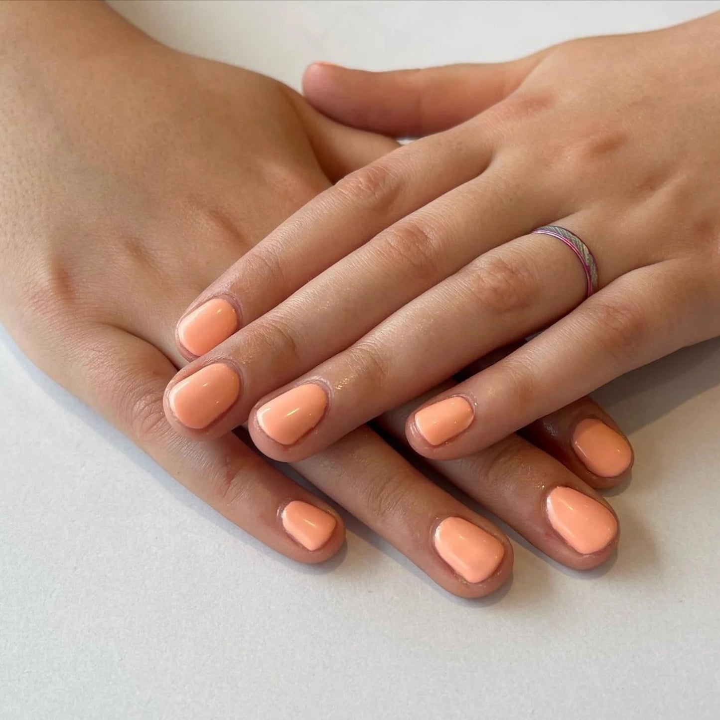 #619 - Esmalte en gel DND UV/LED Soak Off - Albaricoque dulce