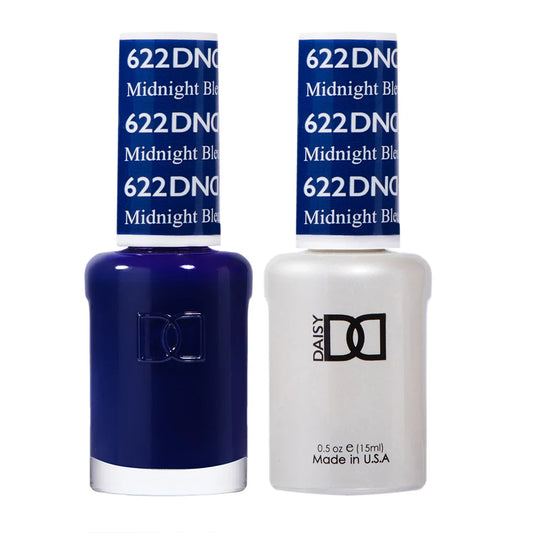 #622 - Esmalte en gel DND UV/LED Soak Off - Azul medianoche