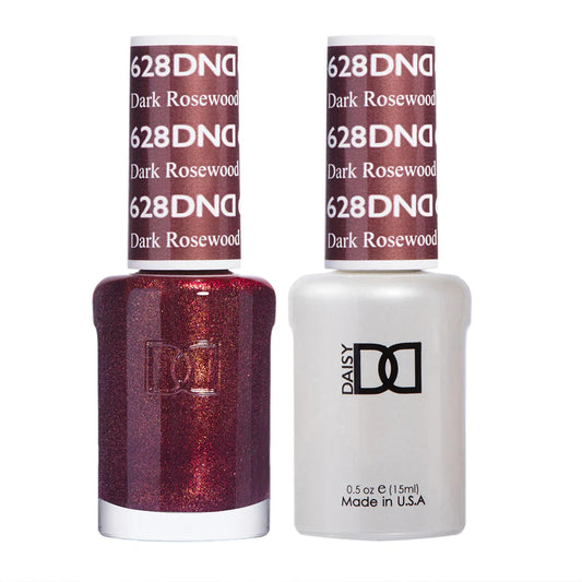 #628 - Esmalte en gel DND UV/LED Soak Off - Palo de rosa oscuro