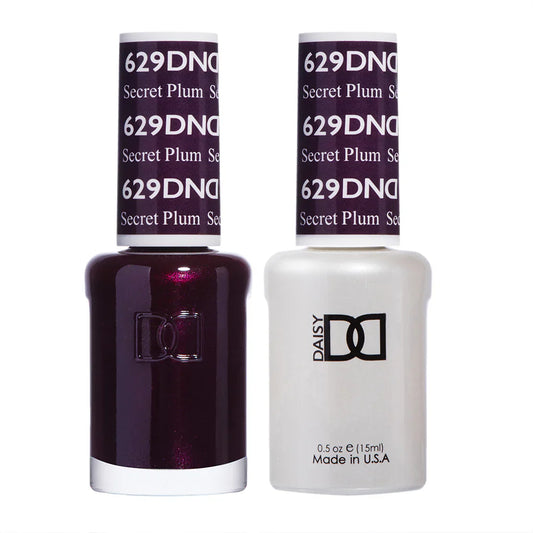 #629 - Esmalte en gel DND UV/LED Soak Off - Ciruela secreta