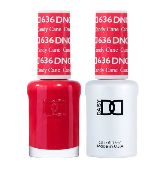 #636 - Esmalte en gel DND UV/LED Soak Off - Bastón de caramelo