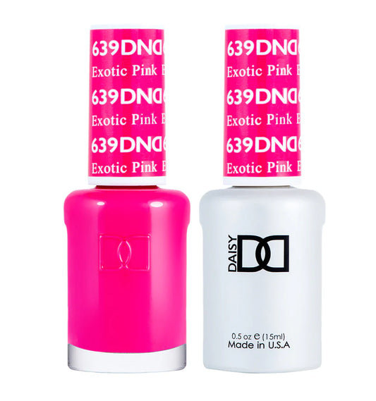 #639 - Esmalte en gel DND UV/LED Soak Off - Rosa exótico