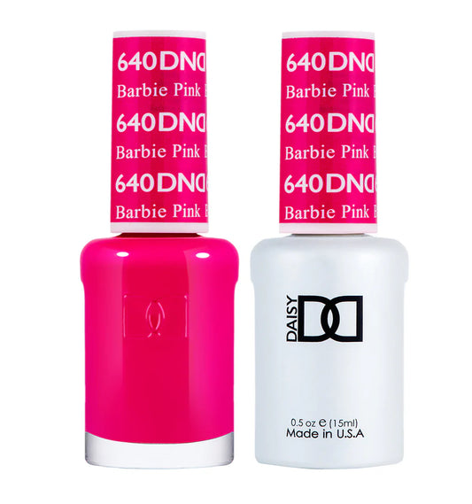 #640 - Esmalte en gel DND UV/LED Soak Off - Rosa Barbie