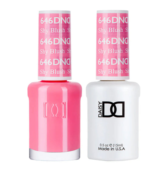 #646 - Esmalte en gel DND UV/LED Soak Off - Rubor tímido