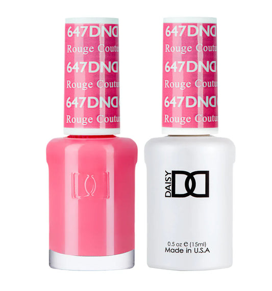 #647 - Esmalte en gel DND UV/LED Soak Off - Rouge Couture