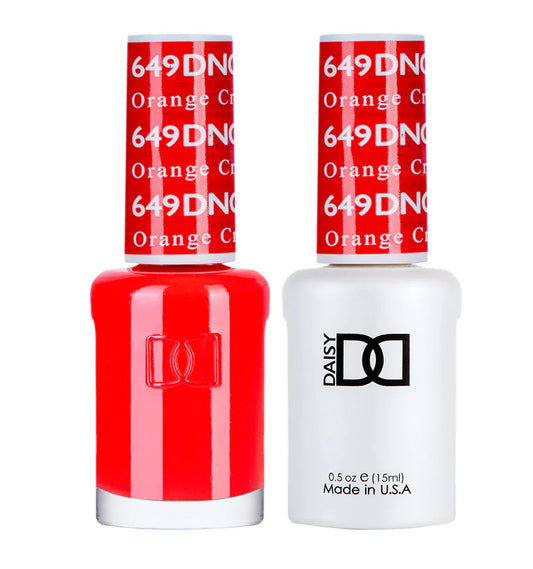 #649 - Esmalte en gel DND UV/LED Soak Off - Naranja Creamsicle