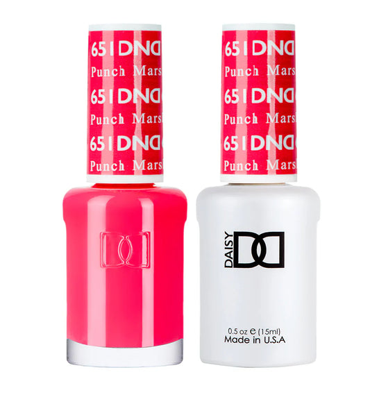 #651 - Esmalte en gel DND UV/LED Soak Off - Punch Marshmellow