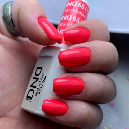 #651 - Esmalte en gel DND UV/LED Soak Off - Punch Marshmellow