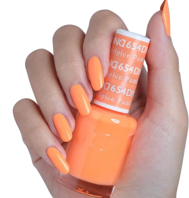 #654 - Esmalte en gel DND UV/LED Soak Off - Especia de calabaza